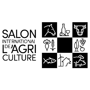 Logo salon agriculture noir
