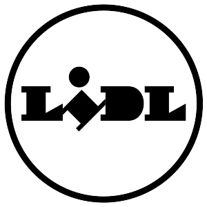 Logo lidl noir